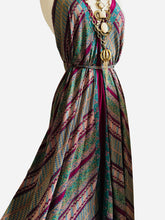 Load image into Gallery viewer, Vintage Silk Sari Dress