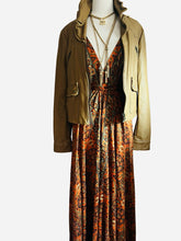 Load image into Gallery viewer, Vintage Silk Sari Dress