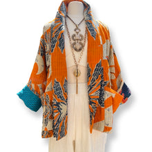 Load image into Gallery viewer, Kantha Vintage jacket reversible