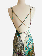 Load image into Gallery viewer, Vintage Silk Sari Dress