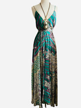 Load image into Gallery viewer, Vintage Silk Sari Dress
