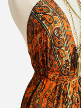 Load image into Gallery viewer, Vintage Silk Sari Dress