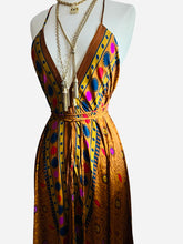 Load image into Gallery viewer, Vintage Silk Sari Dress