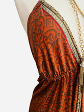 Load image into Gallery viewer, Vintage Silk Sari Dress