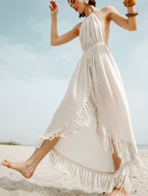 Load image into Gallery viewer, Hemp Halter Neck Dress