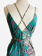 Load image into Gallery viewer, Vintage Silk Sari Dress