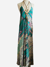 Load image into Gallery viewer, Vintage Silk Sari Dress