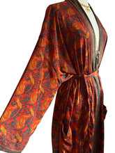 Load image into Gallery viewer, Vintage Silk Long Robe