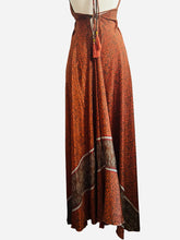 Load image into Gallery viewer, Vintage Silk Sari Dress