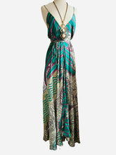 Load image into Gallery viewer, Vintage Silk Sari Dress