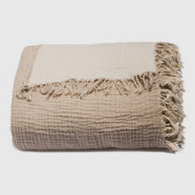 Load image into Gallery viewer, Cotton Throw Sand | Ivory