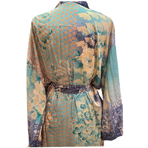 Vintage Silk Long Robe
