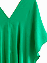 Load image into Gallery viewer, Tulum Kaftan Tunic Emerald