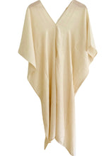 Load image into Gallery viewer, Tulum Kaftan Tunic Oyster