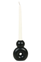 Load image into Gallery viewer, Black Concrete Taperholder