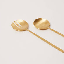 Load image into Gallery viewer, Brass Serving Set/2