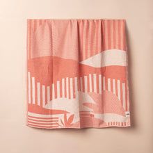 Load image into Gallery viewer, Desert Moon Baby Blanket in Papaya