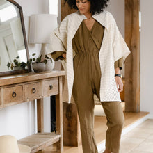 Load image into Gallery viewer, Cocoon Jacket Bone