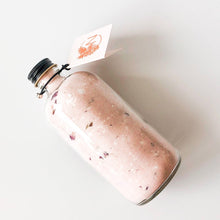 Load image into Gallery viewer, Coconut+ Rose Floral Salt Soak