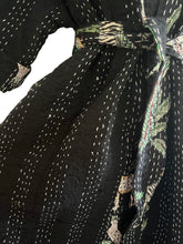 Load image into Gallery viewer, Jungle Kantha Robe Reversible