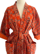 Load image into Gallery viewer, Kantha Robe Reversible