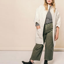 Load image into Gallery viewer, Cocoon Jacket Bone