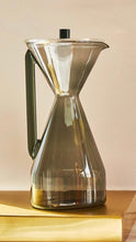 Load image into Gallery viewer, Glass Pour Over Carafe Smoke