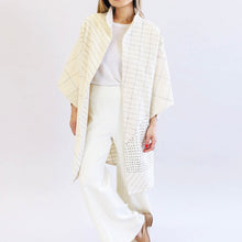 Load image into Gallery viewer, Cocoon Jacket Bone