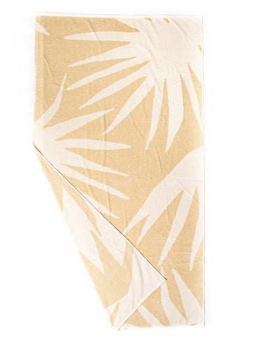 Palm Fan Natural Towel