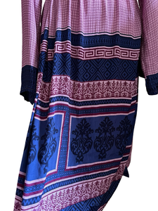 Vintage Silk Long Robe