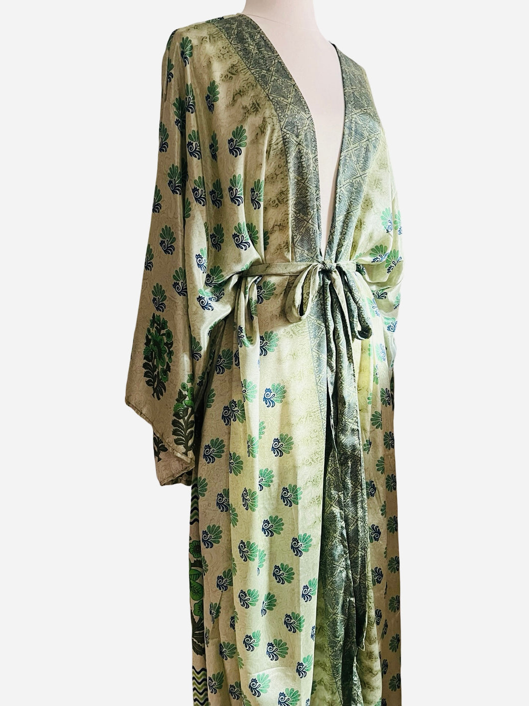 Vintage Silk Robe