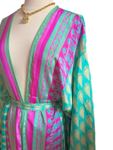 Load image into Gallery viewer, Vintage Silk Long Robe