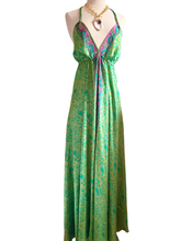 Load image into Gallery viewer, Vintage Silk Sari Dress