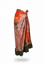 Load image into Gallery viewer, Vintage Silk Sari Sarong