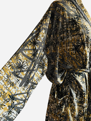 Vintage Silk Long Robe