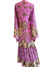Load image into Gallery viewer, Vintage Silk Long Robe