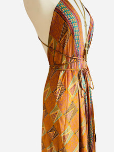 Vintage Silk Sari Dress