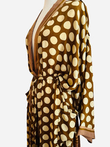 Vintage Silk Long Robe