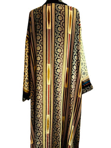 Vintage Silk Long Robe