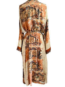 Vintage Silk Robe