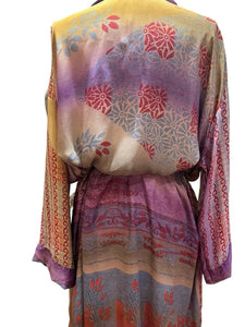 Vintage Silk Long Robe