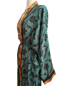 Vintage Silk Robe