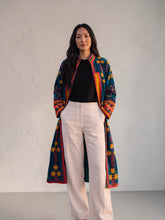 Load image into Gallery viewer, Vintage Suzani Velvet Embroidered Coat
