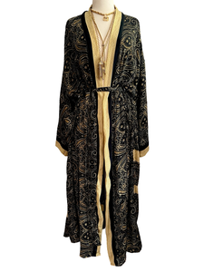 Vintage Silk Robe