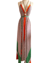 Load image into Gallery viewer, Vintage Silk Sari Dress
