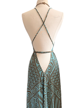 Load image into Gallery viewer, Vintage Silk Sari Dress
