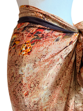 Load image into Gallery viewer, Vintage Silk Sari Sarong