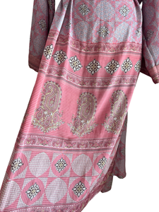 Vintage Silk Long Robe