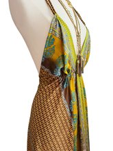 Load image into Gallery viewer, Vintage Silk Sari Dress