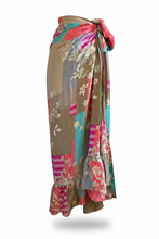 Load image into Gallery viewer, Vintage Silk Sari Sarong